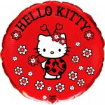 Шар (18"/46 см) Hello Kitty,Божья коровка