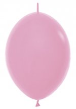 	 S Линколун (12"/30 cм) Розовый,пастель. 100 шт/уп