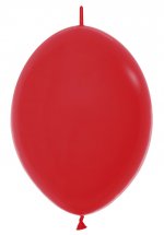  S Линколун (6"/15 cм) Красный,пастель. 100 шт/уп