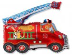 Шар (31"/78см) Пожарная машина 