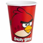 Стакан бум Angry Birds /8шт 