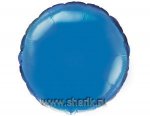 Шар (32"/81см) Круг Металлик Blue