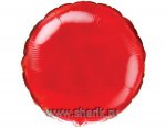 Шар (32"/81см) Круг Металлик Red