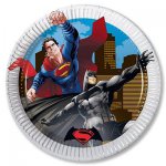 Тарелка бум Бэтмен против Супермена 20см